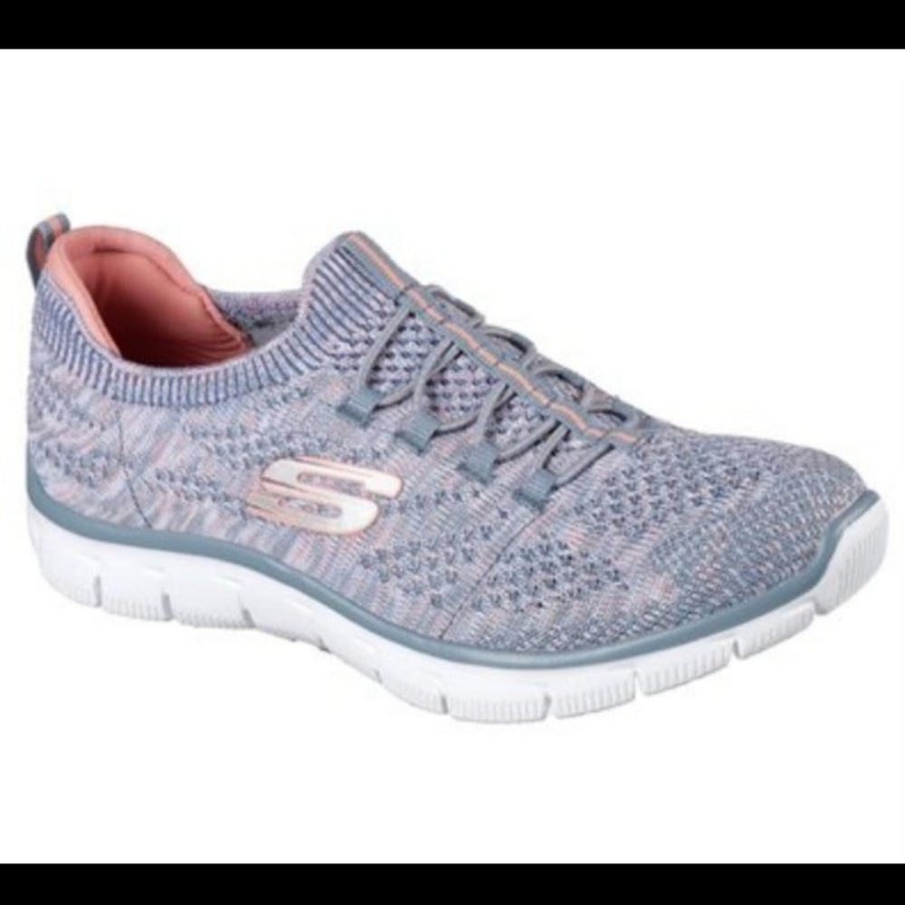 Skechers  Summits Blue and Pink Sneakers with Air-Cooled Memory Foam 8.5 M